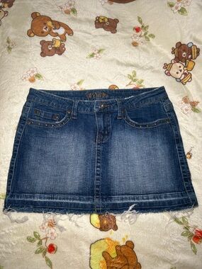 YMI denim skirt